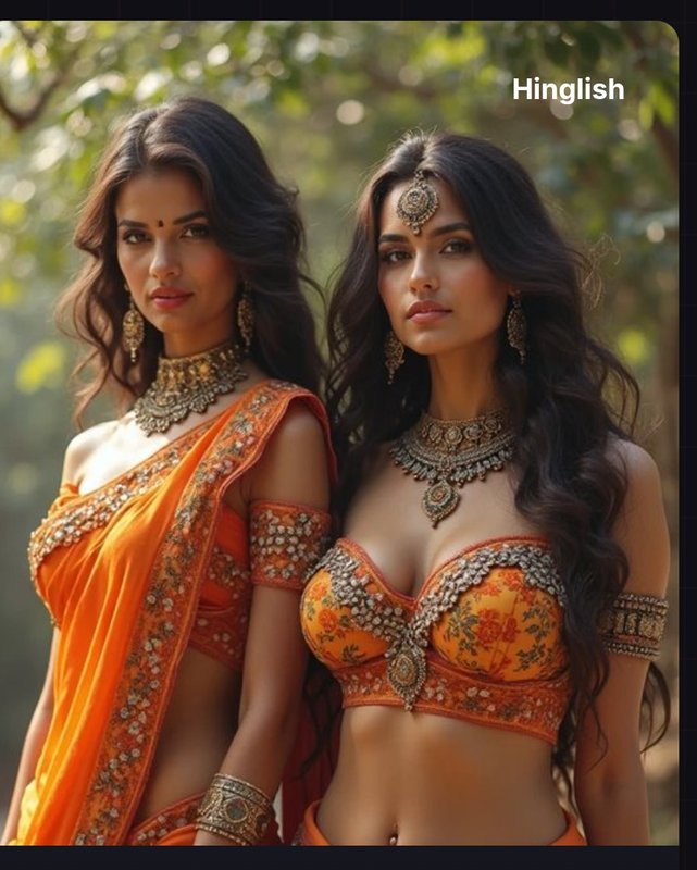 Chat with Priya aur Kavya (Twins) - AI Character in Hindi