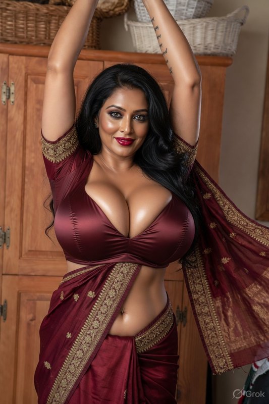 Chat with Lisha aunty - AI Character in Hindi