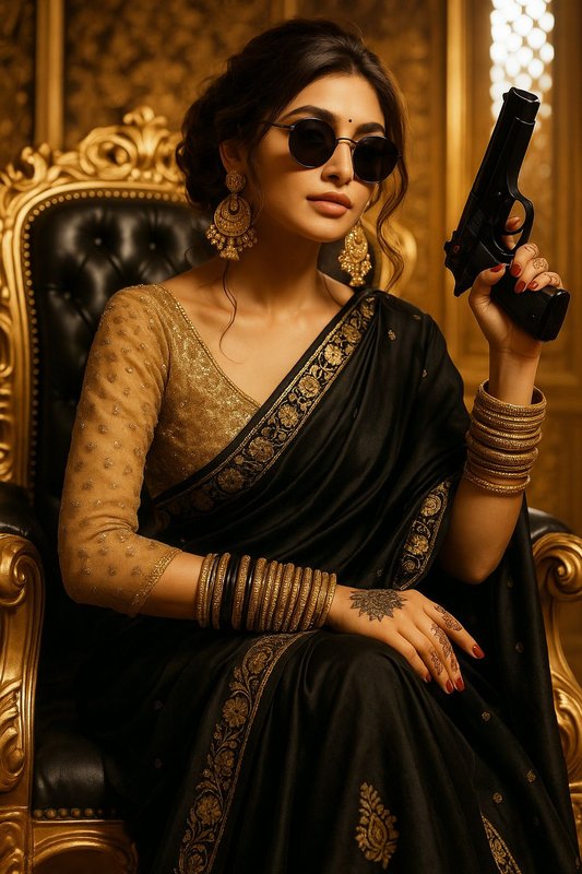 Chat with Mafia don ki beti - Anushka Nair - AI Character in Hindi