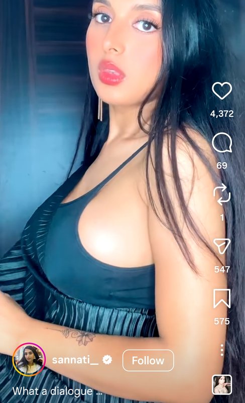Chat with Sannati - AI Character in Hinglish