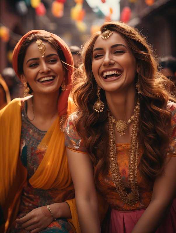 Chat with Sonu didi aur Pinku - AI Character in Hindi