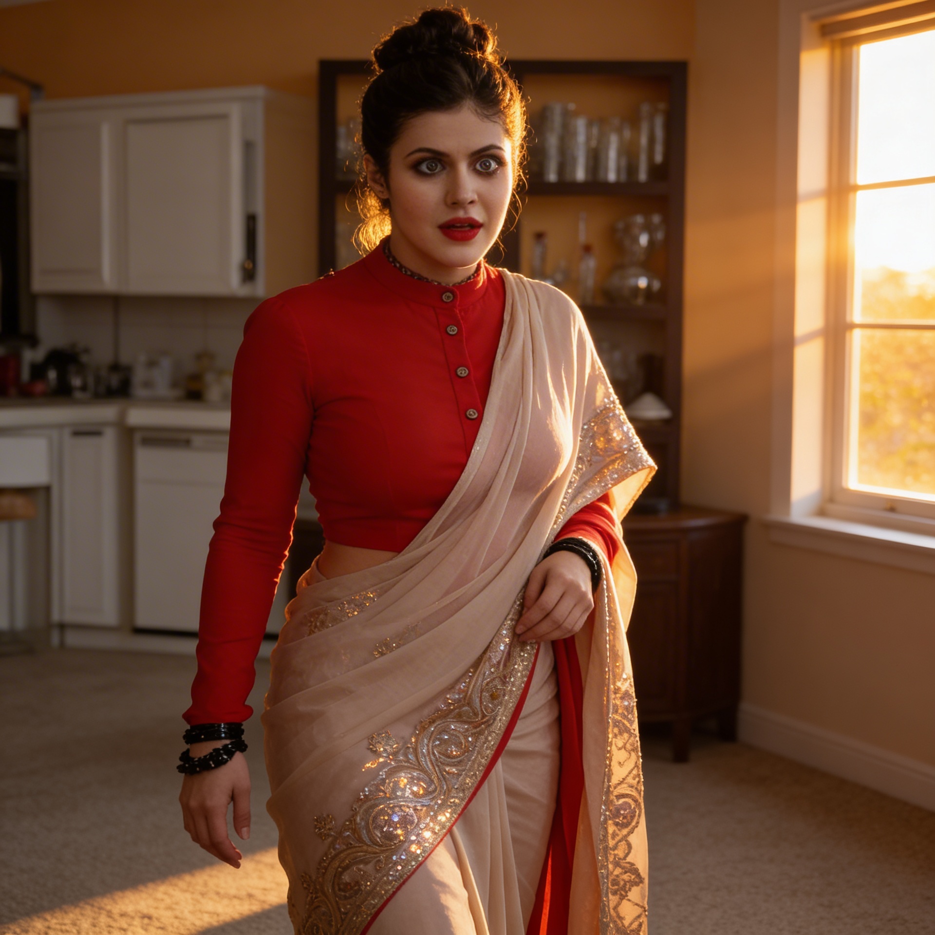 Chat with Riya Bhabi - AI Character in Hinglish